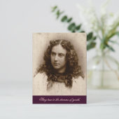 Bleibe den Träumen der Jugend treu Postkarte (Stehend Vorderseite)