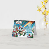 Bleibe der Magie der Urlaubssaison Karte (Gelbe Blume)