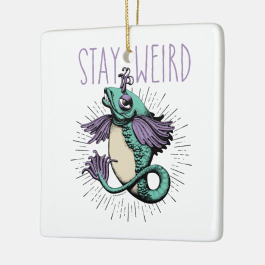 Bleibe der seltsamen Keramik Keramikornament (Links)