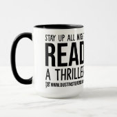 Bleibe die ganze Nacht über einen Dustin Stevens T Tasse (Links)