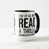 Bleibe die ganze Nacht über einen Dustin Stevens T Tasse (VorderseiteRechts)