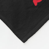 Bleibe einer echten Coolen Boxbären-Illustration Fleecedecke (Ecke)