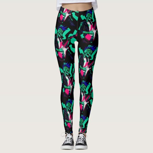 Bleibe Electric Leggings (Vorderseite)