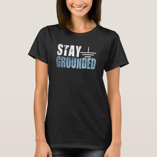 Bleibe Elektrizitätsversorger T-Shirt (Vorderseite)