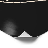 Bleibe Erdung von Waldbädern Poster (Ecke)