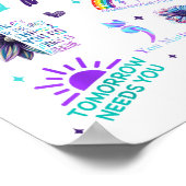 Bleibe es gut, wenn das Einzige, was du heute tust Poster (Ecke)