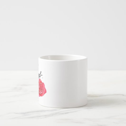 Bleibe Espressotasse (Vorderseite)