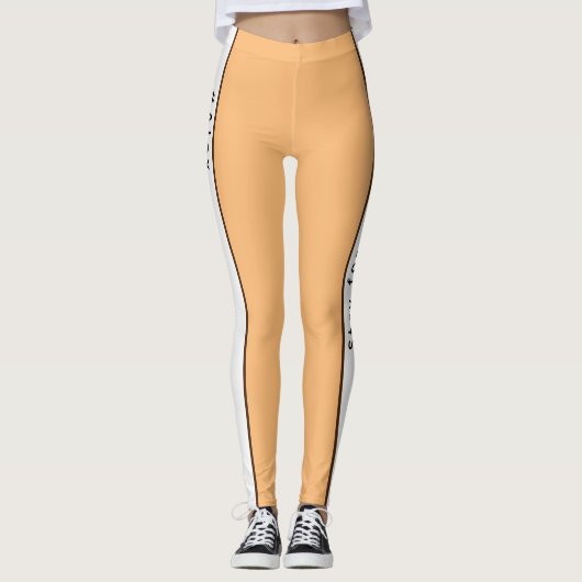 Bleibe ewig junges Sprung Jahr Einfach Modernes Vi Leggings (Vorderseite)