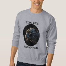 Bleibe Fierce Angst Nichts Schwarzes Panther