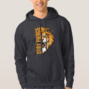 Bleibe Fierce Black Hoodie