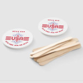 Bleibe fliegen, es ist der 4. Juli Fächer (Non-assembled)