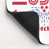 Bleibe fliegen, es ist der 4. Juli Mousepad (Ecke)