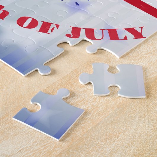 Bleibe fliegen, es ist der 4. Juli Puzzle (Seite)