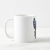 Bleibe Fly Motivierend Hummingbird-Tasse Kaffeetasse (Links)