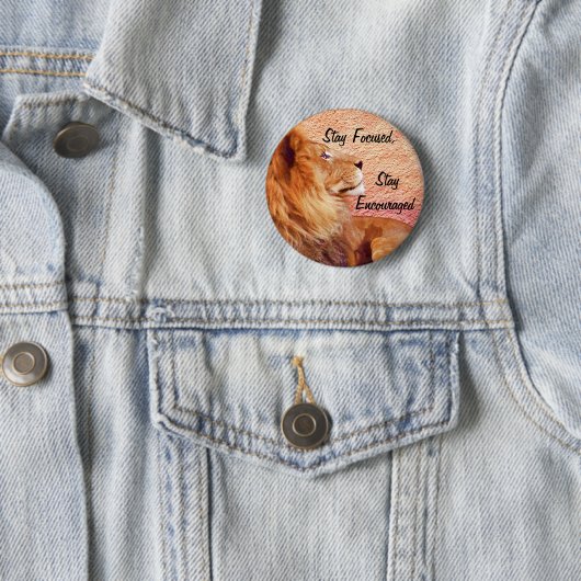 Bleibe Focused_ Button (Beispiel)