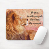 Bleibe Focused_ Mousepad (Mit Mouse)