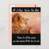 Bleibe Focused_ Postkarte (Vorne/Hinten)