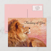 Bleibe Focused_ Postkarte (Vorne/Hinten)