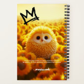 BLEIBE FOCUSED | SpiralNotebook Notizblock (Rückseite)