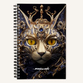 BLEIBE FOCUSED | SpiralNotebook Notizblock (Vorderseite)