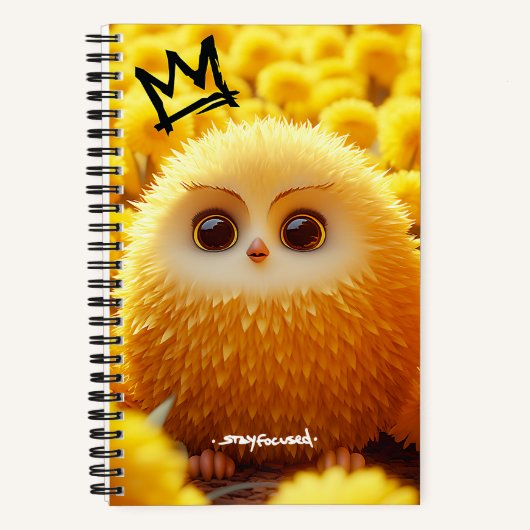 BLEIBE FOCUSED | SpiralNotebook Notizblock (Vorderseite)