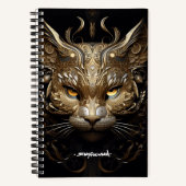 BLEIBE FOCUSED | SpiralNotebook Notizblock (Vorderseite)