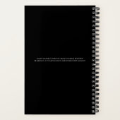 BLEIBE FOCUSED | SpiralNotebook Notizblock (Rückseite)