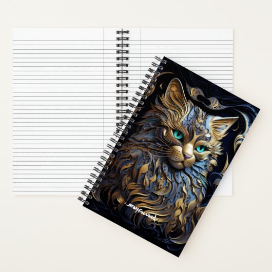 BLEIBE FOCUSED | SpiralNotebook Notizblock (Innen)