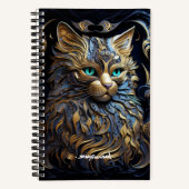 BLEIBE FOCUSED | SpiralNotebook Notizblock (Vorderseite)