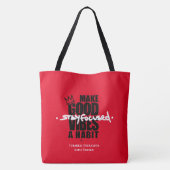 BLEIBE FOCUSED | Tasche (Rückseite)