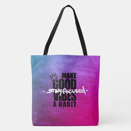 BLEIBE FOCUSED | Tasche (Vorderseite)