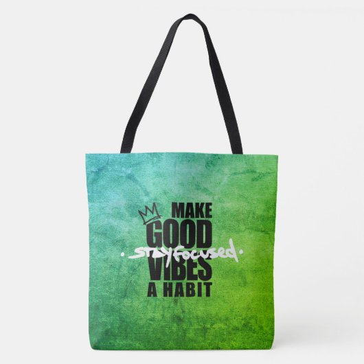 BLEIBE FOCUSED | Tasche (Vorderseite)