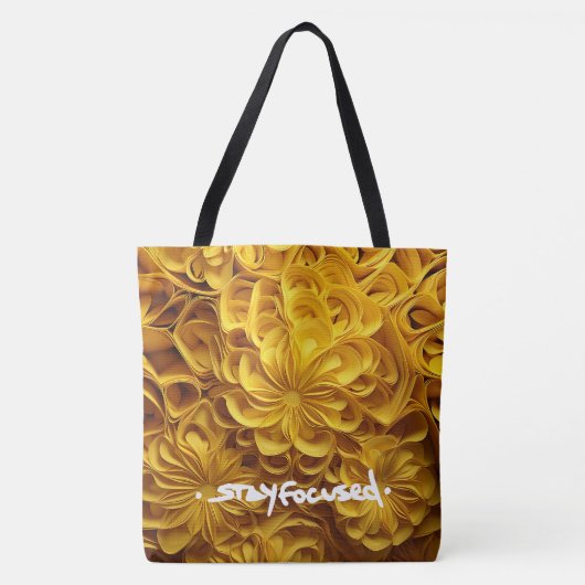 BLEIBE FOCUSED | Tasche (Vorderseite)