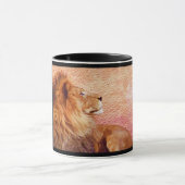 Bleibe Focused_ Tasse (Zentrum)
