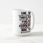 Bleibe Freddy Beängstigend Kinderzimmer Rhyme Grap Kaffeetasse (VorderseiteRechts)