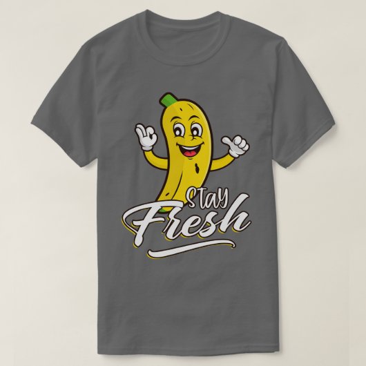 Bleibe Fresh Banana T-Shirt (Design vorne)