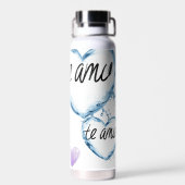 Bleibe Fresh the Amo Water Flasche - Romantisches (Rückseite)