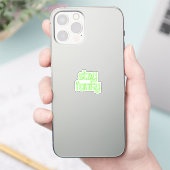 Bleibe Funky Aufkleber (Telefon)