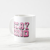 Bleibe | Funny Mug | Gestaltbare Tasse | Positiver (Vorderseite Links)