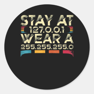 Bleibe für den Ingenieur der Sonnenschutztechnik b Runder Aufkleber