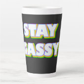 Bleibe Gassy Milchtasse (Vorderseite)