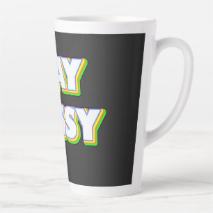 Bleibe Gassy Milchtasse