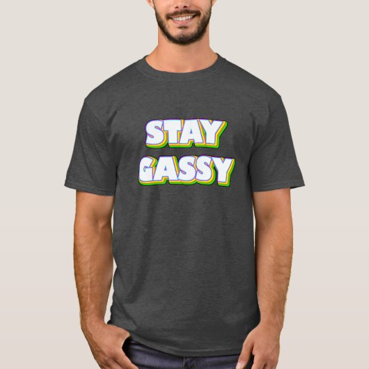 Bleibe Gassy T-Shirt (Vorderseite)