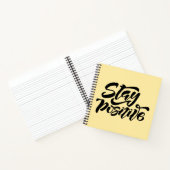 Bleibe Gelb Notizblock (Innenseite)