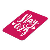 Bleibe gemütlich magnet (Linke Seite)