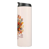 Bleibe gesegnet Y'all mit farbenfroher Türkei Thermosbecher (Nach rechts gedreht)