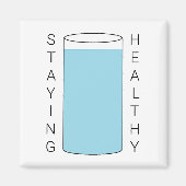 Bleibe gesund magnet (Vorne)