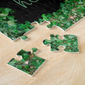Bleibe gesund mit grüner Ivy Puzzle (Seite)
