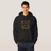 Bleibe Gold Hoodie (Vorne ganz)