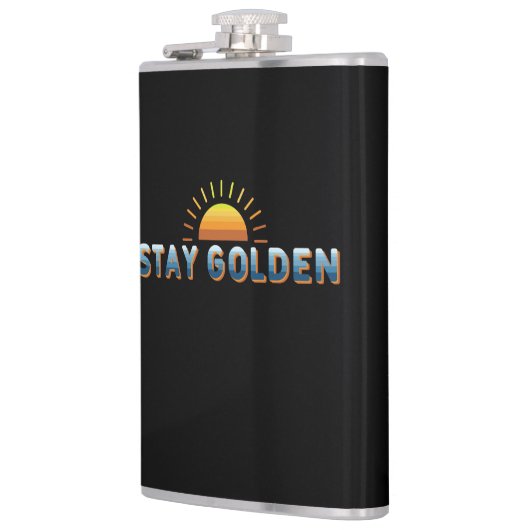 Bleibe Golden Flachmann (Links)